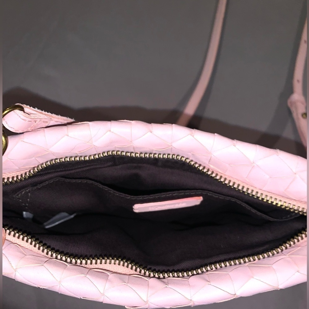 Madewell The Woven Puff Crossbody Bag Leather Addition - Picture 8 of 8